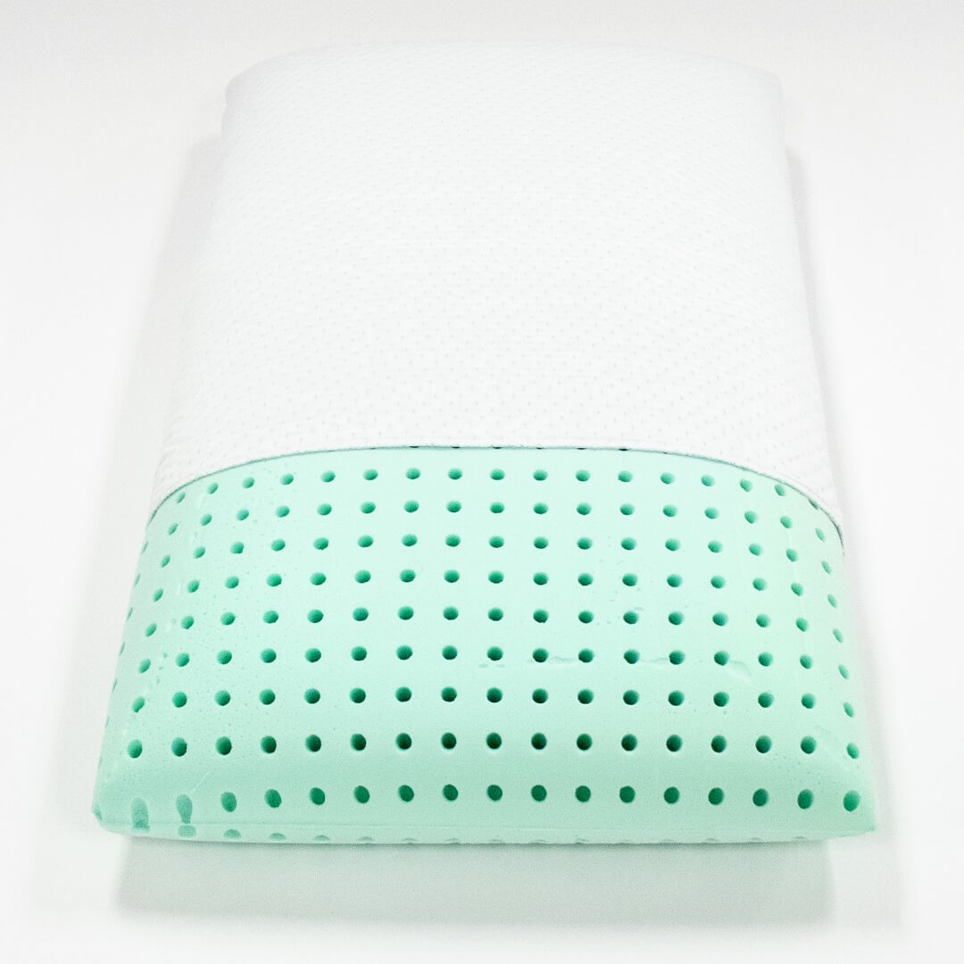 Blu Sleep Bio Aloe Memory Foam Pillow - Infused with Aloe Vera Oil at Real Deal Sleep