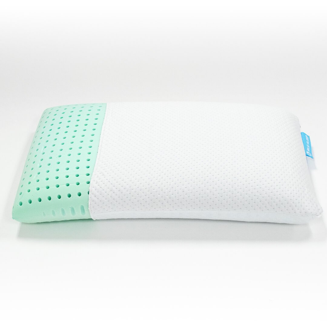 Blu Sleep Bio Aloe Memory Foam Pillow - Infused with Aloe Vera Oil at Real Deal Sleep
