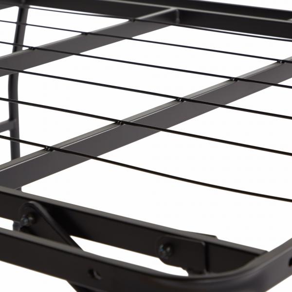 Malouf Highrise™ HD, 18" Bed Frame Railes Detail Shot