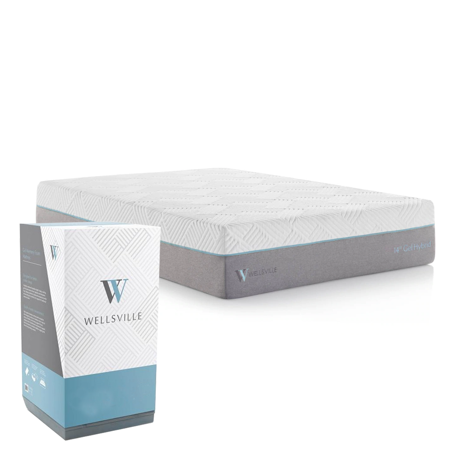 Wellsville gel hybrid discount mattress